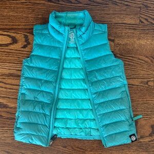 REI XXS girls Teal Puffer Vest